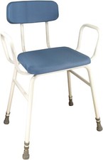 Aidapt Astral Perching Stool With Arms and Padded Back -Height Adjustable VG865