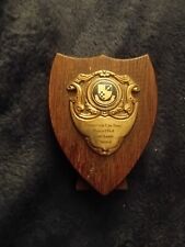 Vintage Sussex Car Club Production Car Trial 1964 Team Award Plaque