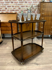 Vintage Ercol Trolley 458 Mid Century Elm Drinks Cake Serving Cart
