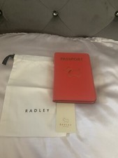 Radley Lava Heritage Dog Outline Passport Cover - RRP £ 49.00