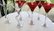 Martini vase centrepiece