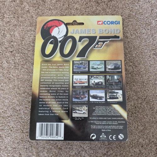 Corgi james bond - bond, 007