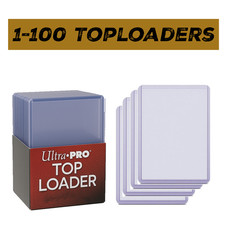 Ultra Pro Toploaders Clear Hard Regular - 1 -1000 | Quick Dispatch