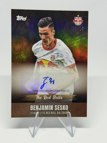 Topps benjamin sesko - benjamin, auto