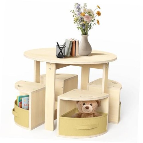 Set round nesting table - of,