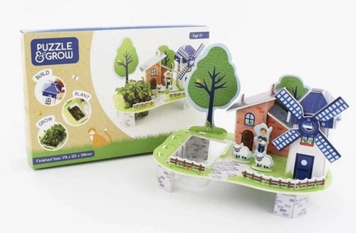 Kids puzzle grow kit - grow,