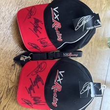 Signed Fabrizio Giovanardi VX Racing Cap. BTCC British Touring Car TWO CAP SET