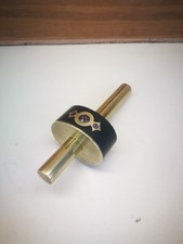 Vintage Ebony & Brass Mortice