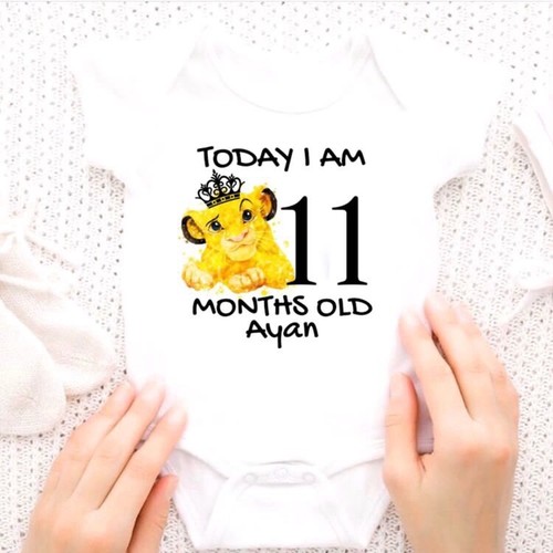 Personalised baby outfit - baby,