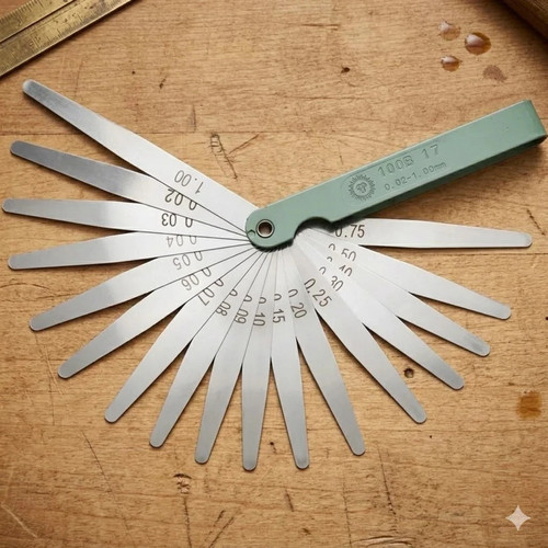 Stainless steel feeler gauge