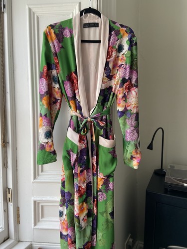 Zara green floral - floral, printed