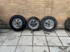 Rover P5 Wheels 3 Of With Tyres Crome Original Rims