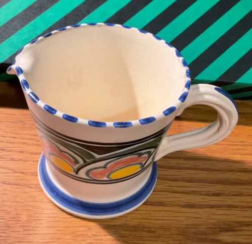 Honiton pottery jug pretty - honiton,