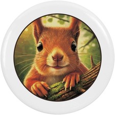 'Smiling Red Squirrel' Button