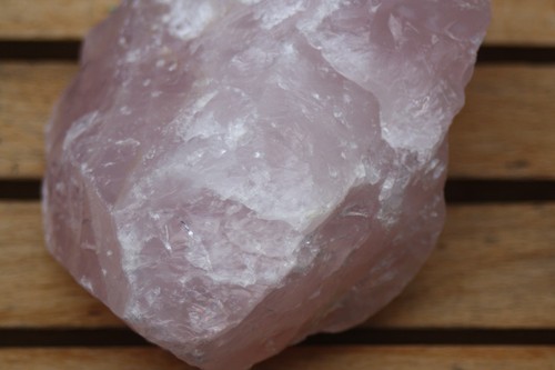 Large natural rose quartz - rose,