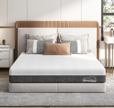 MEMORY FOAM MATTRESS SOFT FABRIC ULTRA DOUBLE KING 3FT 4FT 4FT6 6" 8" 10"