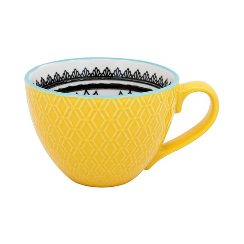 Yellow coffee tea - yellow, cup