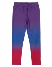 CONVERSE Girls Leggings 6-7 Years  Multicoloured Colourblock Polyester AT12