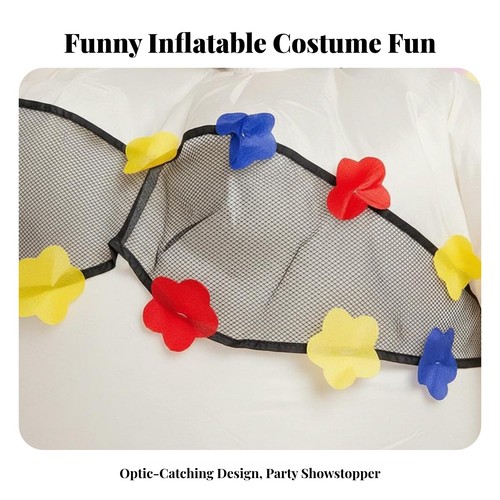 Inflatable ballerina costume - inflatable,