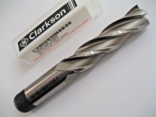 16mm end mill long series - mill, hss