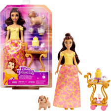 Disney Princess Belle's Beauty & The Beast Tea Time Cart Playset & 28cm Doll -
