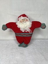 Vintage Santa Crushed Velvet