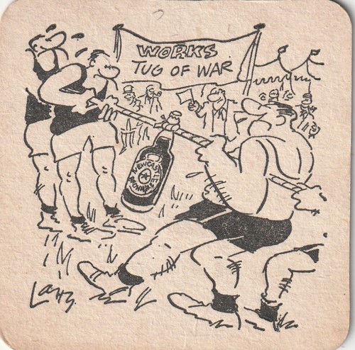 Beer mat newcastle breweries - mat,