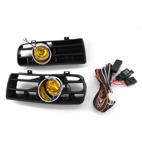 Front bumper grill yellow - bumper, fog