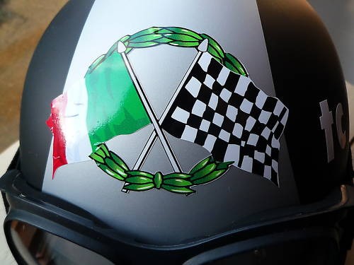 Crossed italian flag - flag, &