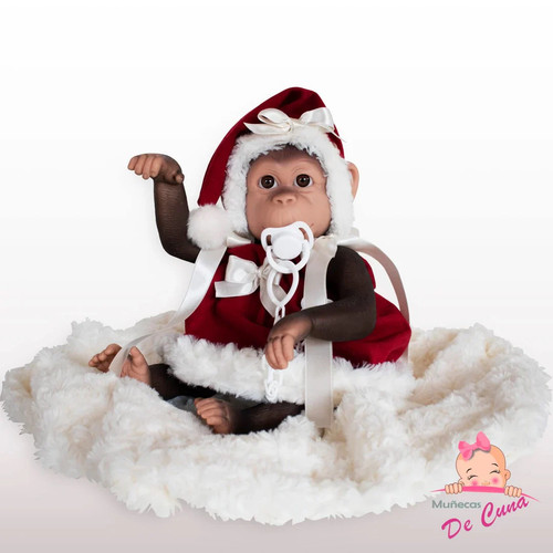 Christmas dress reborn - reborn, monkey