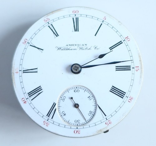 Antique pocket watch movement