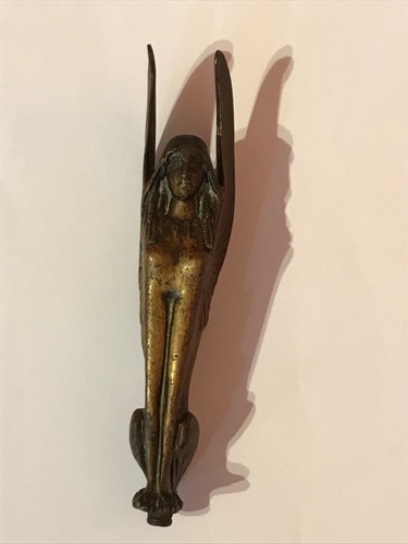 Antique bronze upright - upright, greek