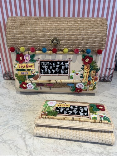Vendula tiki handbag and purse - handbag,