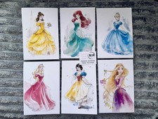 6x A4 Sized Disney Princess