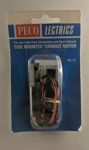 Side mounted turnout motor - turnout,