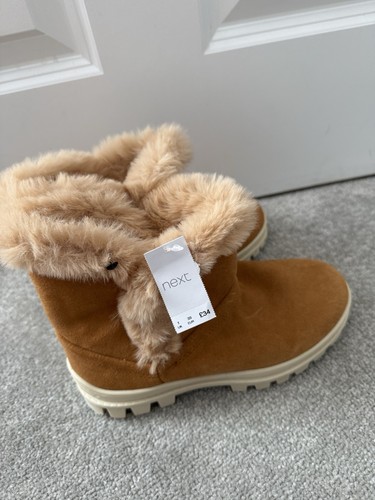 Bnwt next brown girls - brown, winter