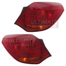 Vauxhall Astra J 2010-2016 Red
