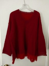 Wine Mohair Lacy Red Angora