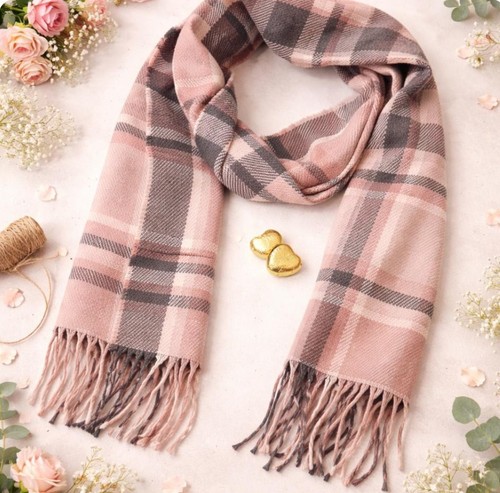 Womens scarf tartan - -, pattern