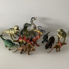 Bundle Of 11 Toy PVC Dinosaurs