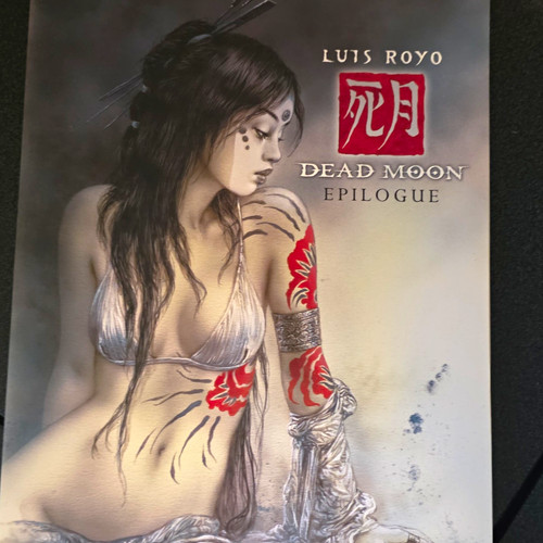 Luis royo dead moon - moon, epilogue