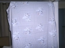 cabbages and roses pale grey floral king bedding set