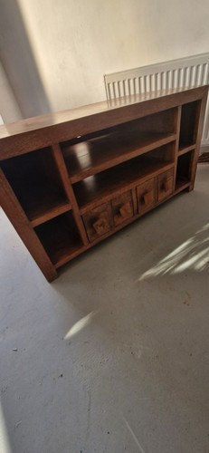Mango wood corner - tv,