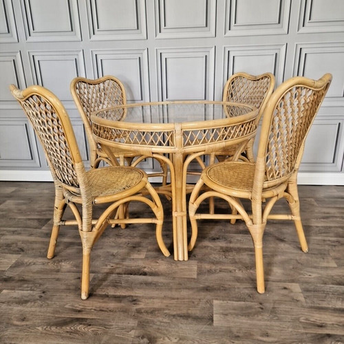 Retro table chair - &, set