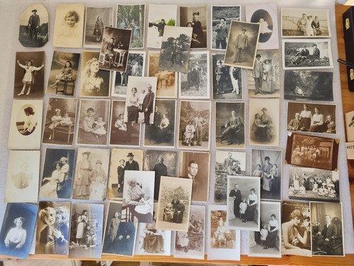 Antique real photograph - real,