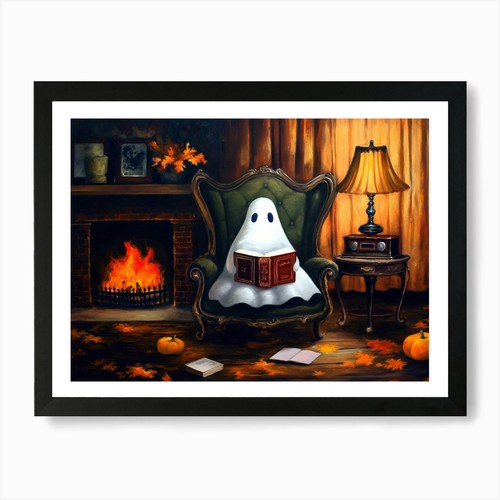 Ghost the chair - in, print