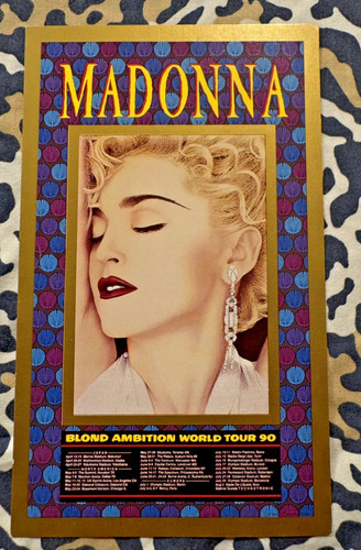 Madonna blond ambition tour - blond,