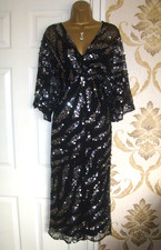 Monsoon Sequin Cocktail Long