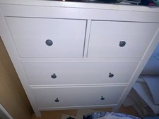 Ikea Hemnes White Chest Of