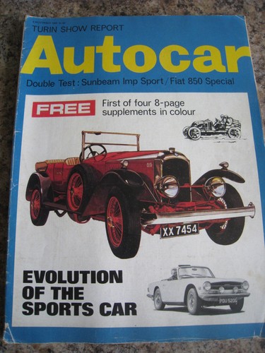 Autocar nov 1969 - 1969, show
